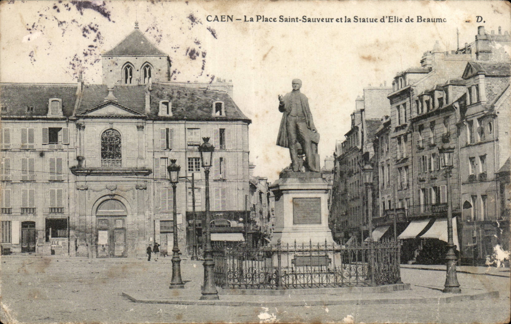Caen - der Platz Savor Saint - CPA