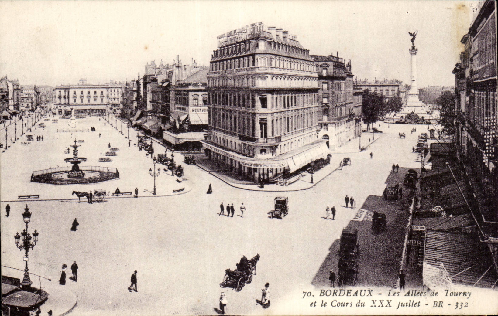 Bordeaux - Alleys of Tournay - CPA