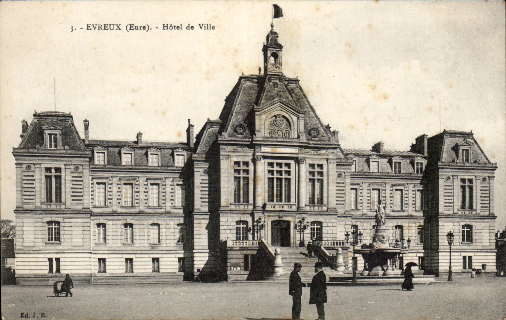 Evreux - Town hall - CPA
