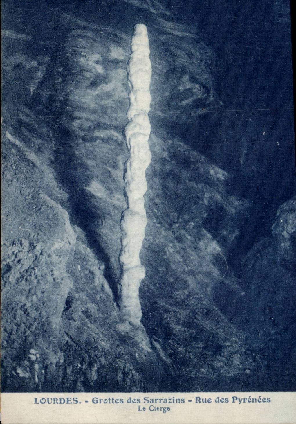 Lourdes - Cave of Sarrazins - CPA