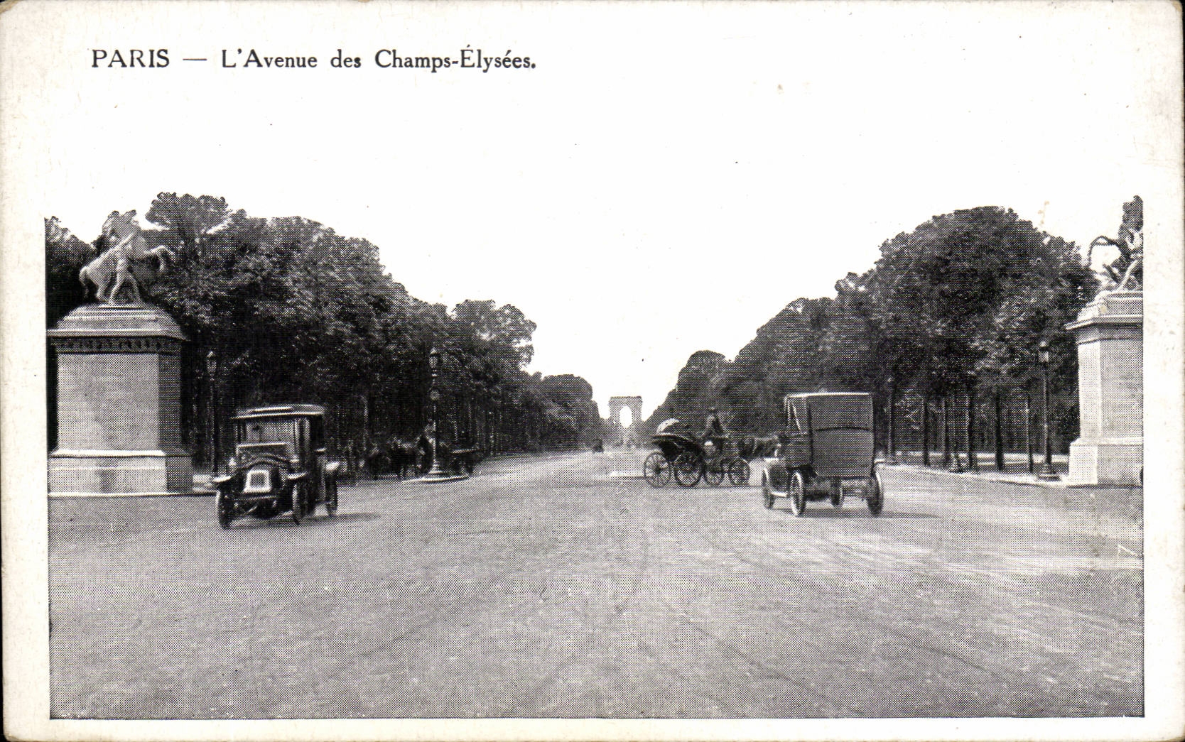 Paris - 8 - the Avenue of the Champs Elysees - CPA