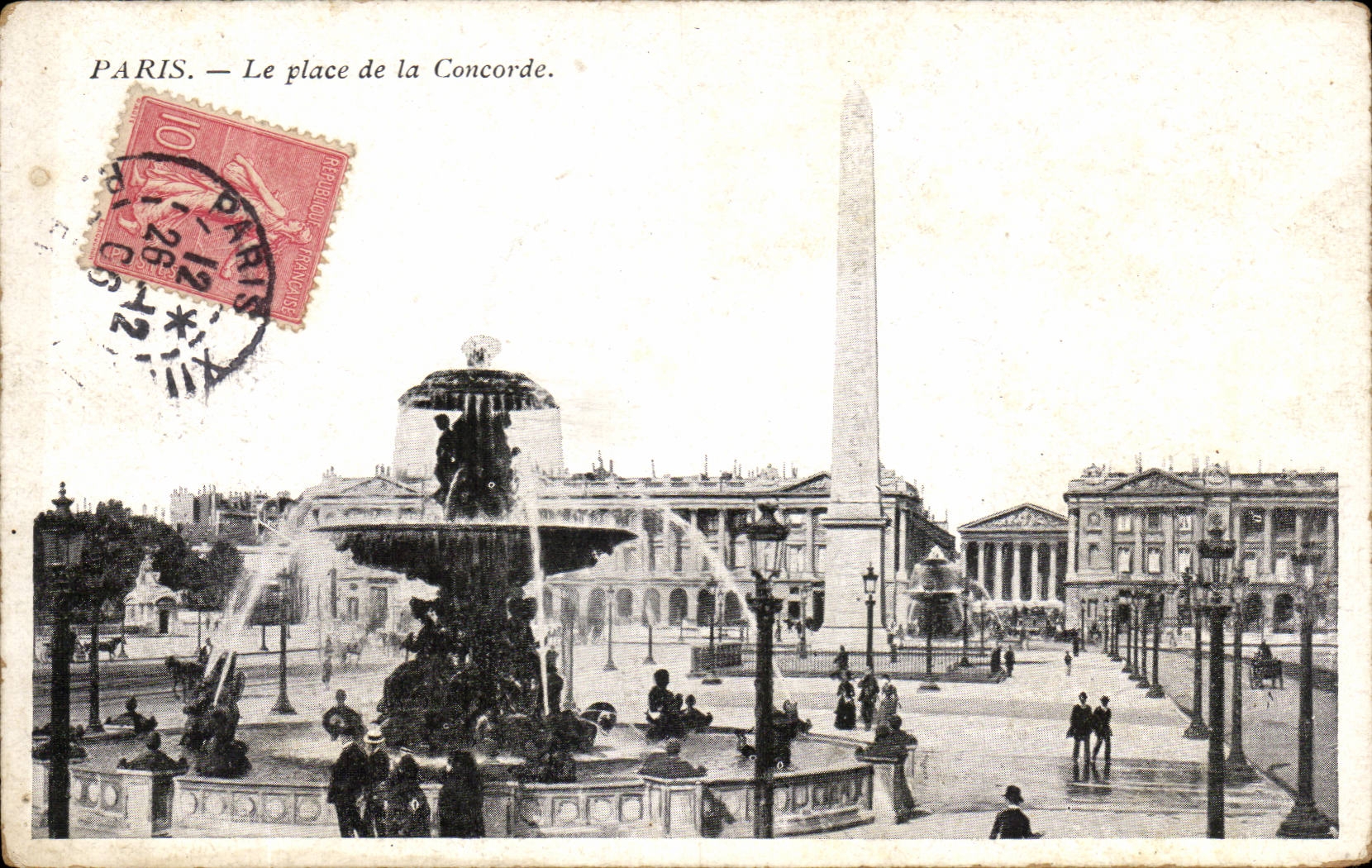 Paris - 8 - Place of the Harmony - CPA