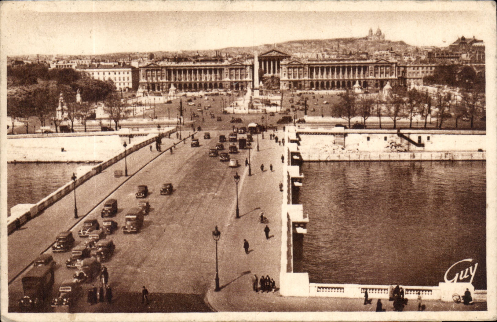 Paris - 8 - Place of the Harmony - Guy - CPA