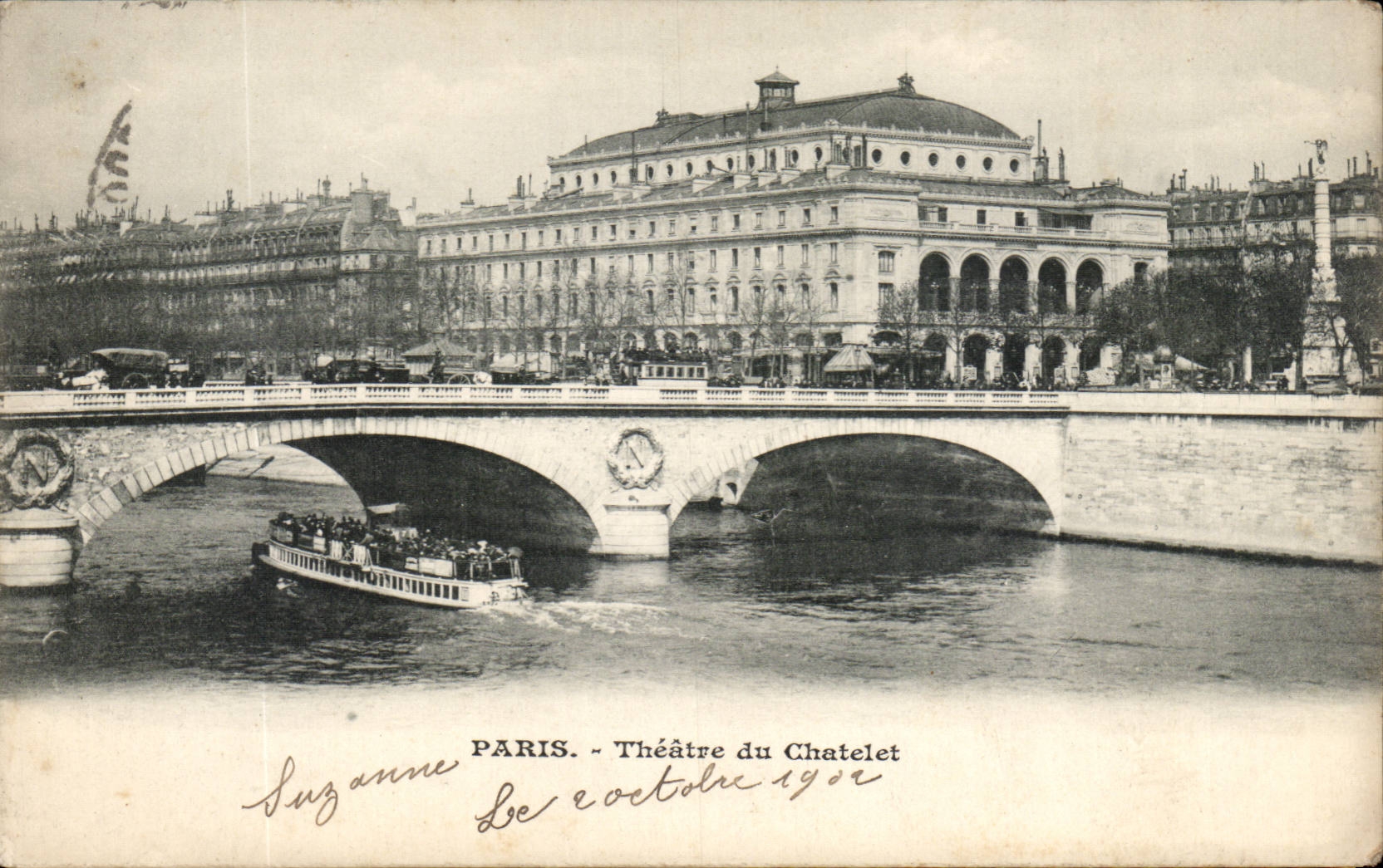 Paris - 1 - Theatre du Chatelet - CPA