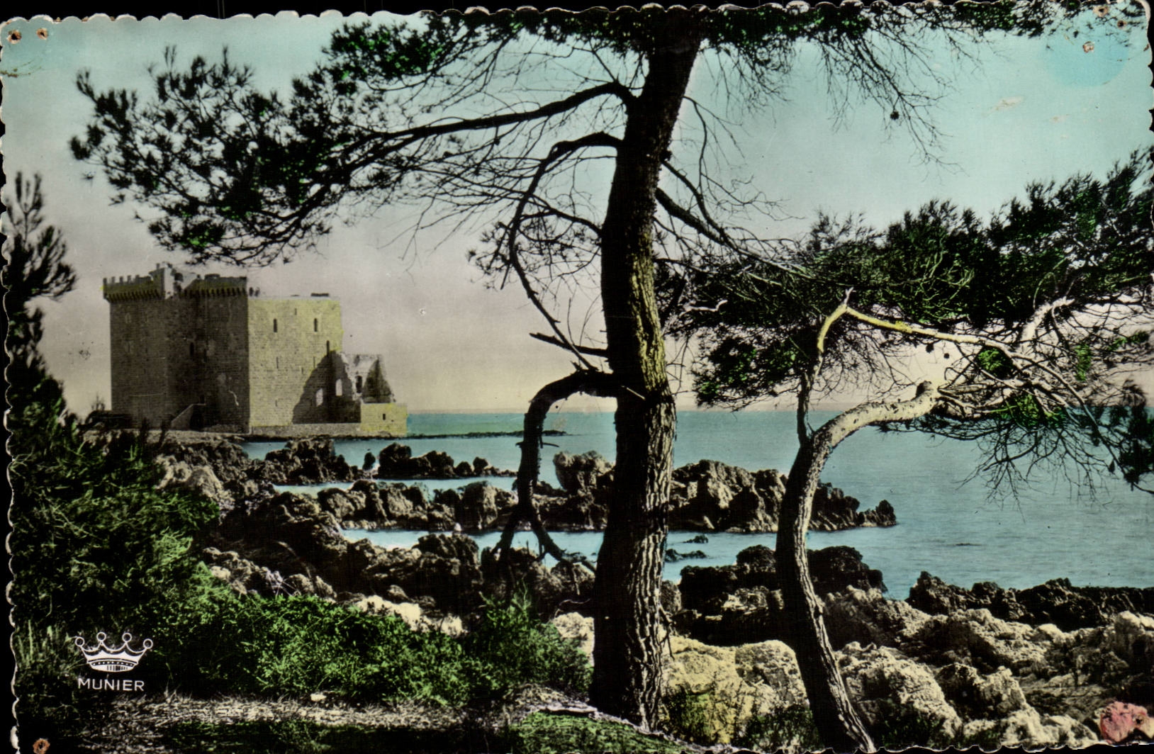 Cannes - Ruins of the Old Castle Strengthens Abbey of Lerias - CPA