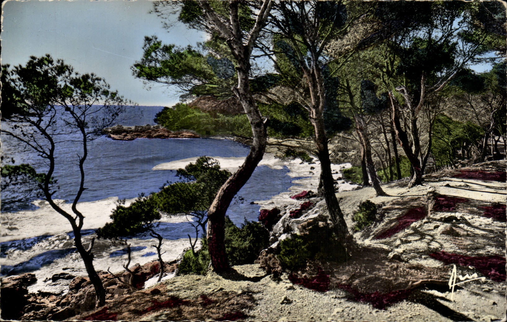 Mass-Azurblau - Weise der Kuste - CPA