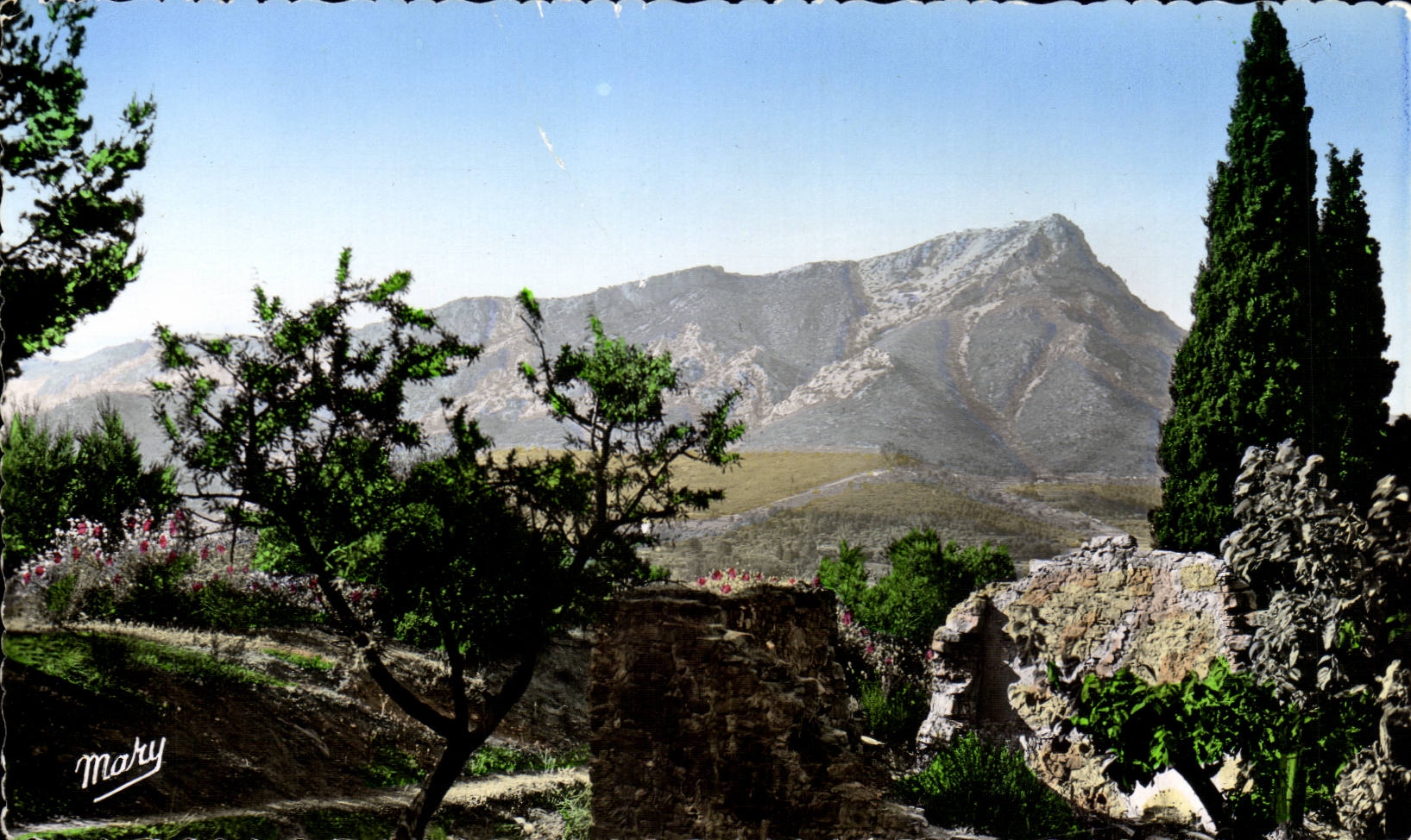 Toulon - the Toulon-native Mountain - Sight on Coudon - CPA