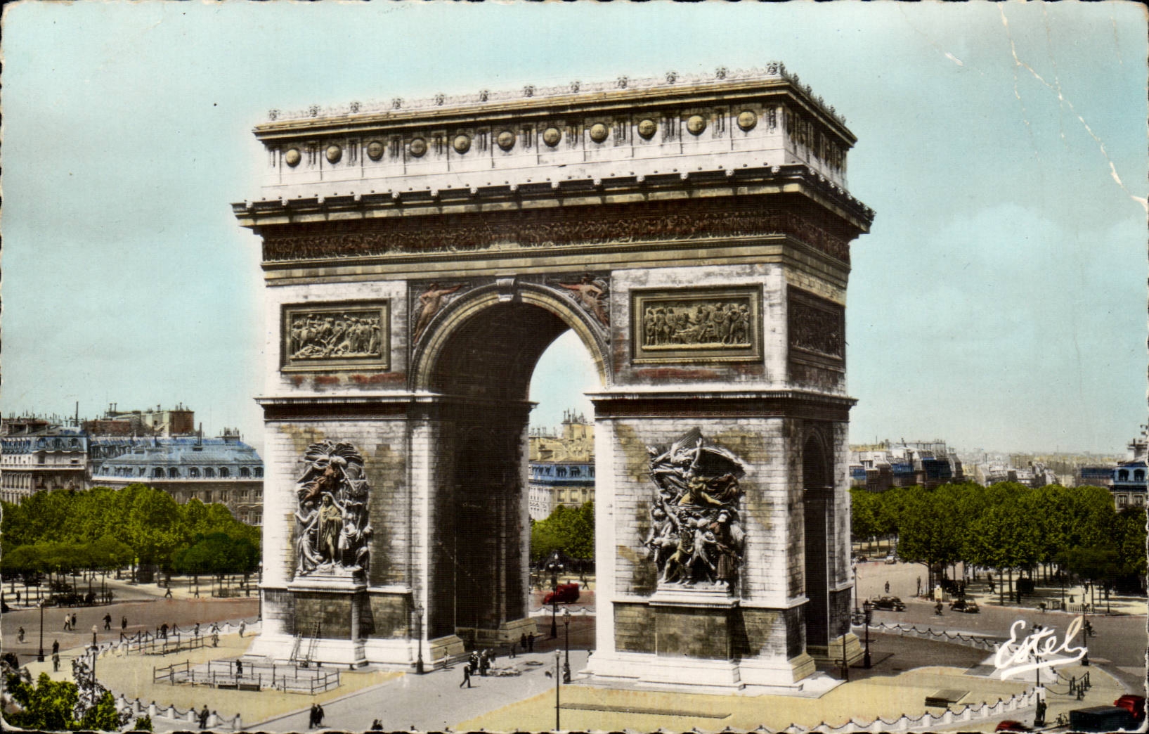 Paris - 8 - Arc de Triomphe - CPA