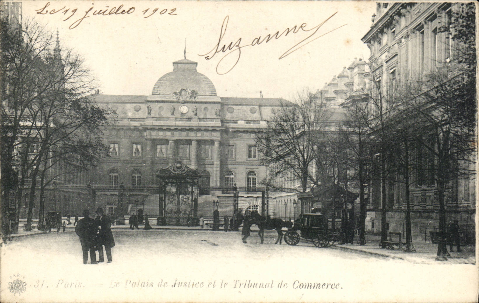 CPA Paris Palais de justice et le tribunal de commerce