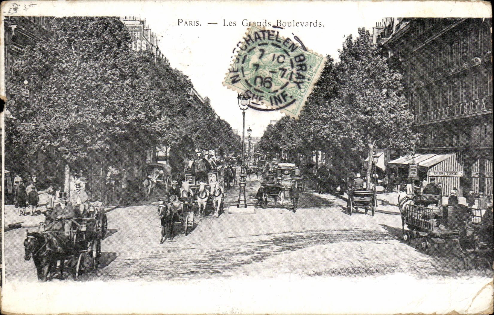 CPA Paris Les grands boulevards