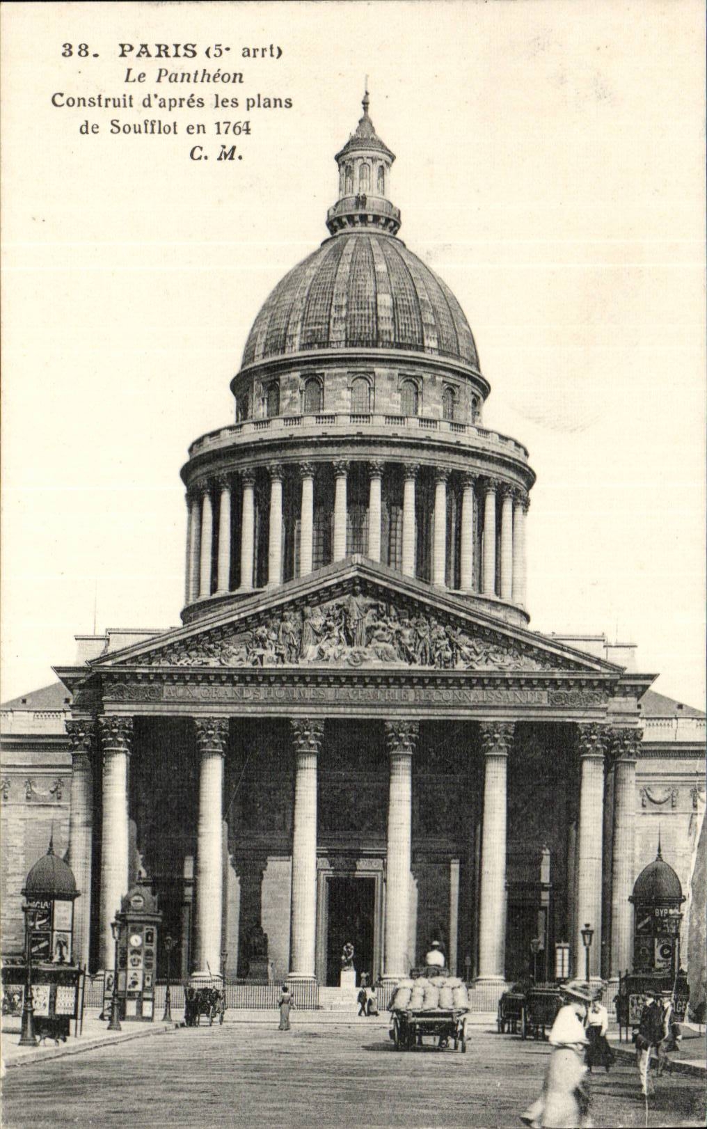 CPA Paris the Pantheon