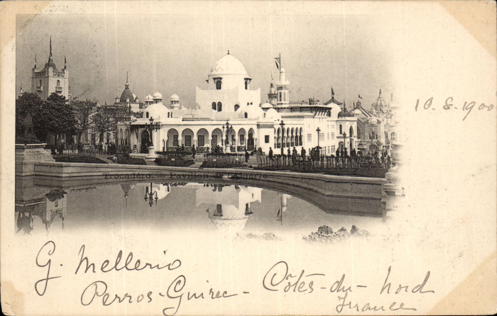 CPA Paris Trocadero House of Algeria