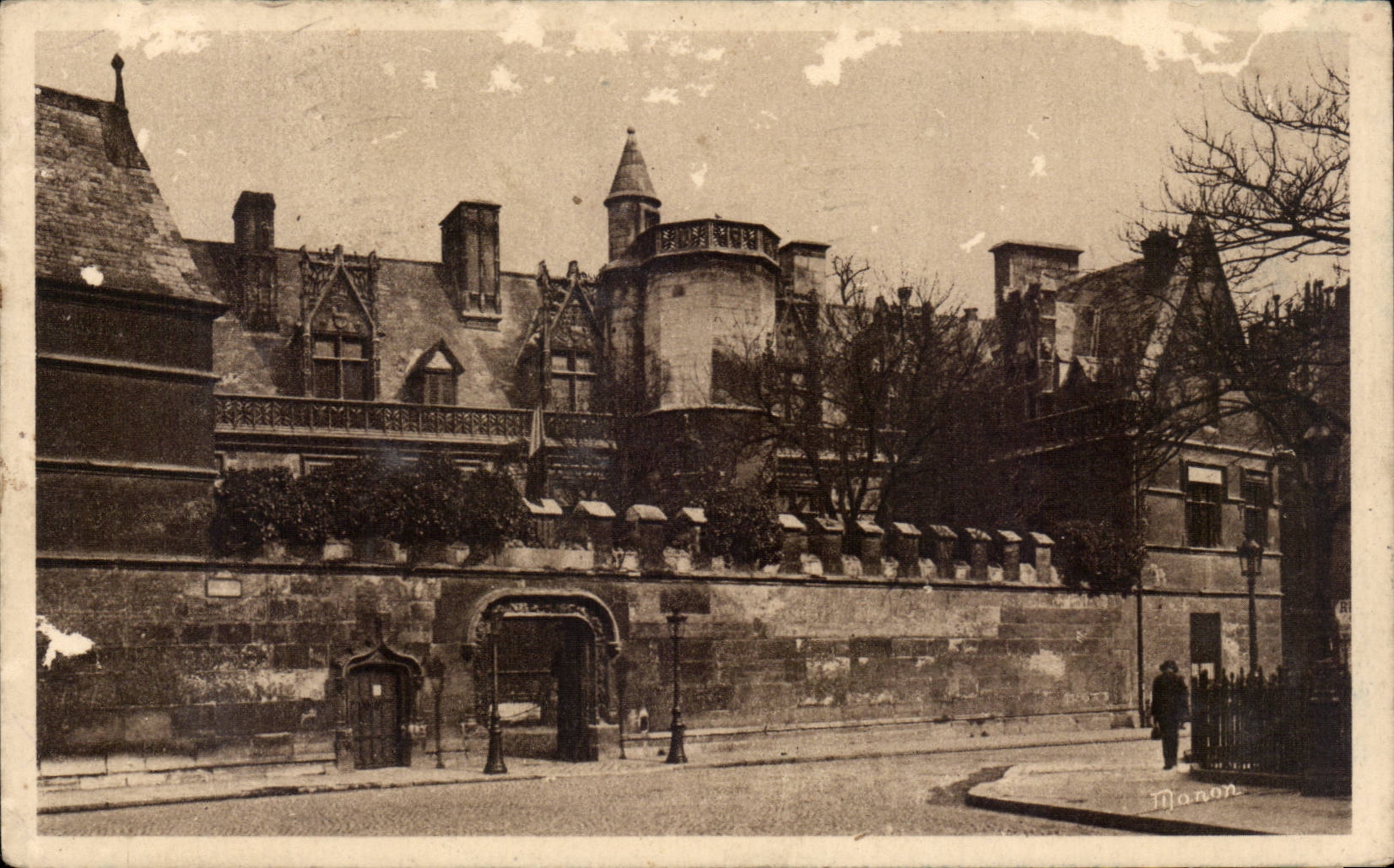 CPA Paris Museum of Cluny