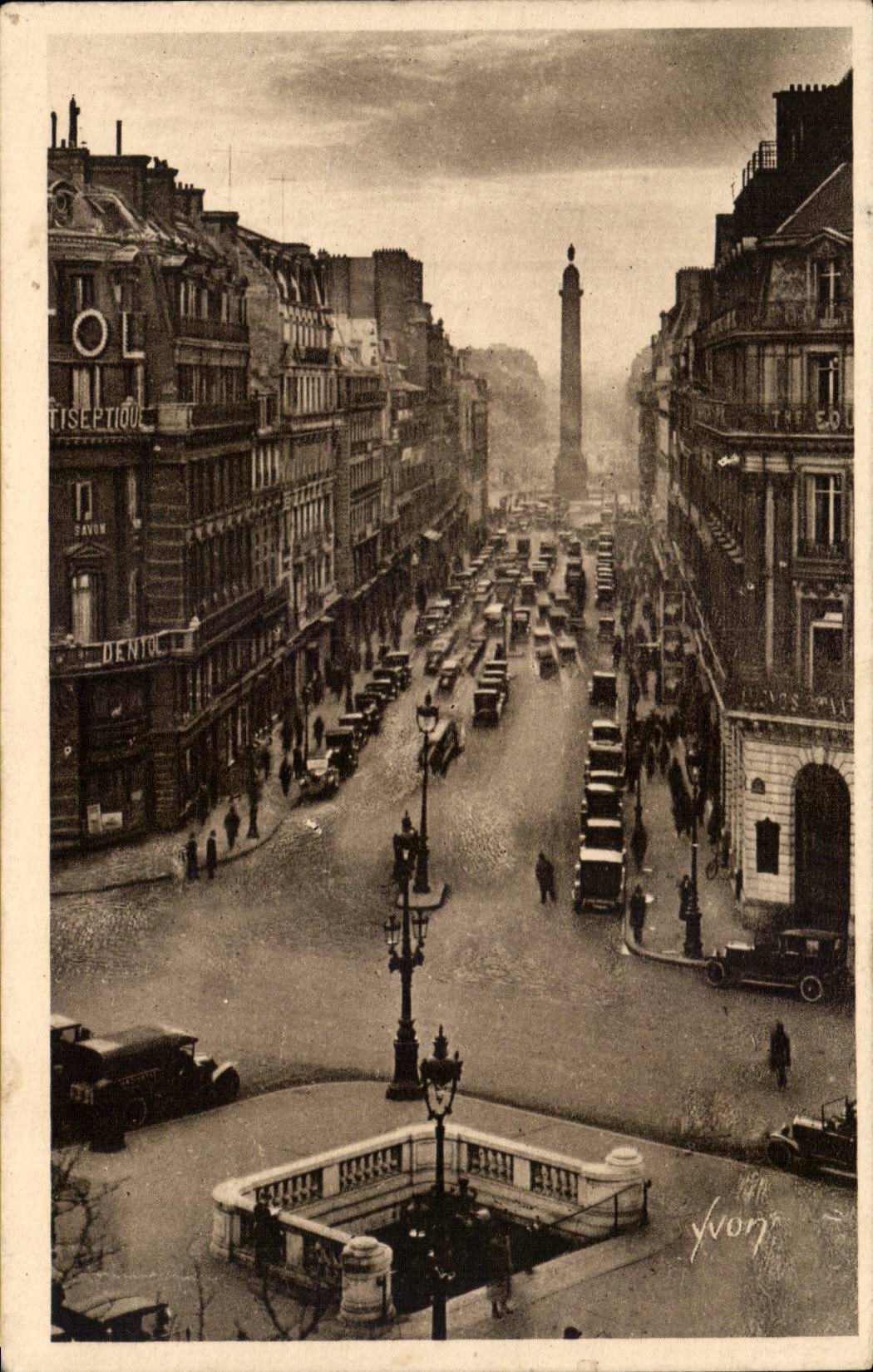 CPA Paris Street of Peace