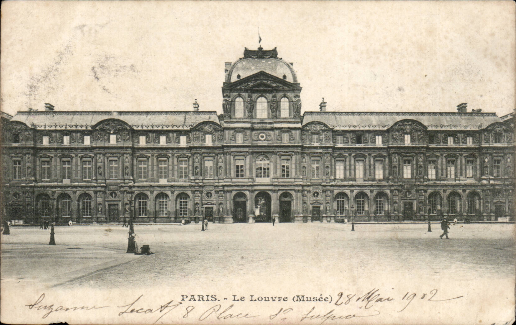 CPA Paris Le Louvre Musee