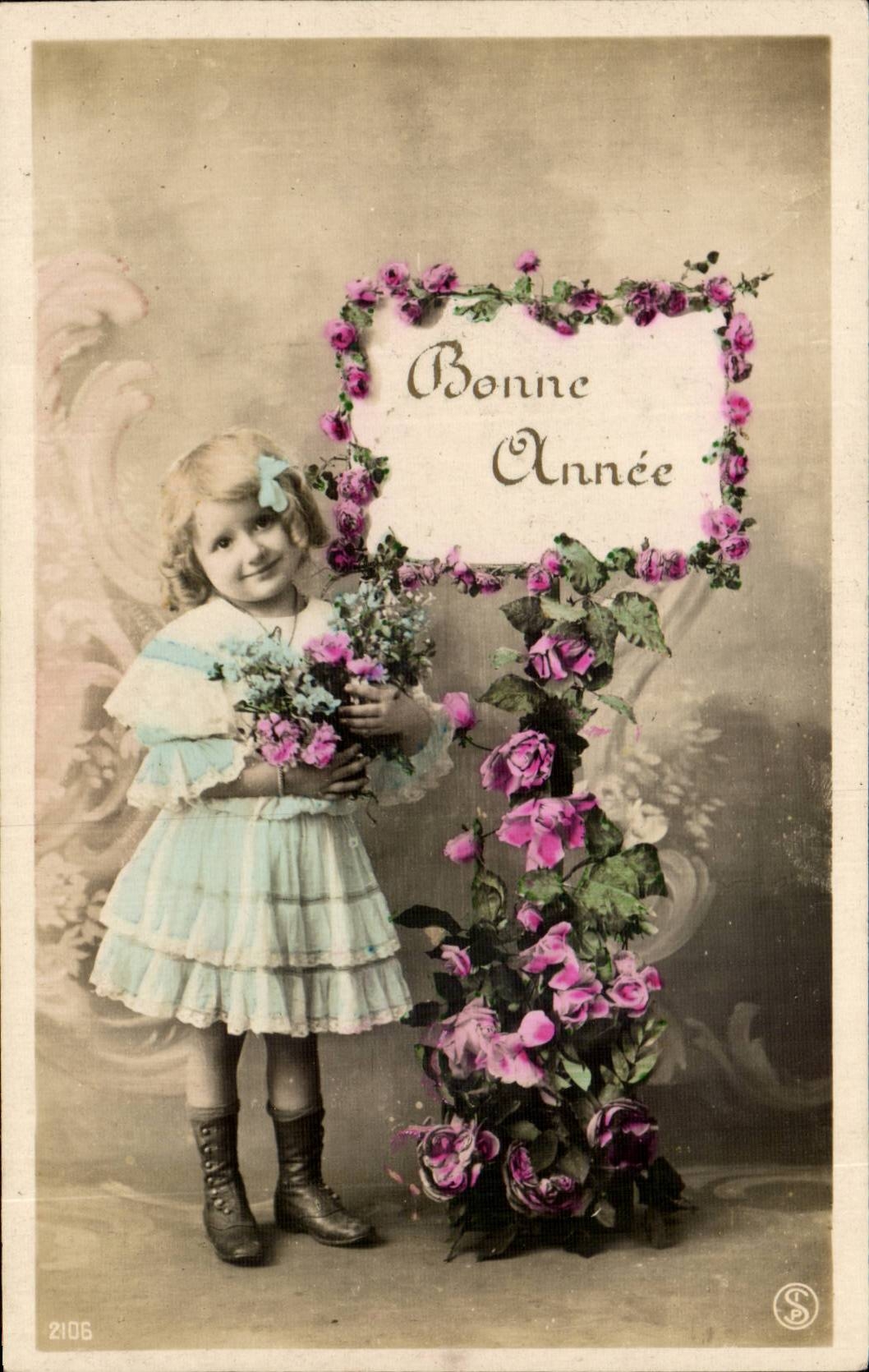 CPA Fantasy Child Happy New Year