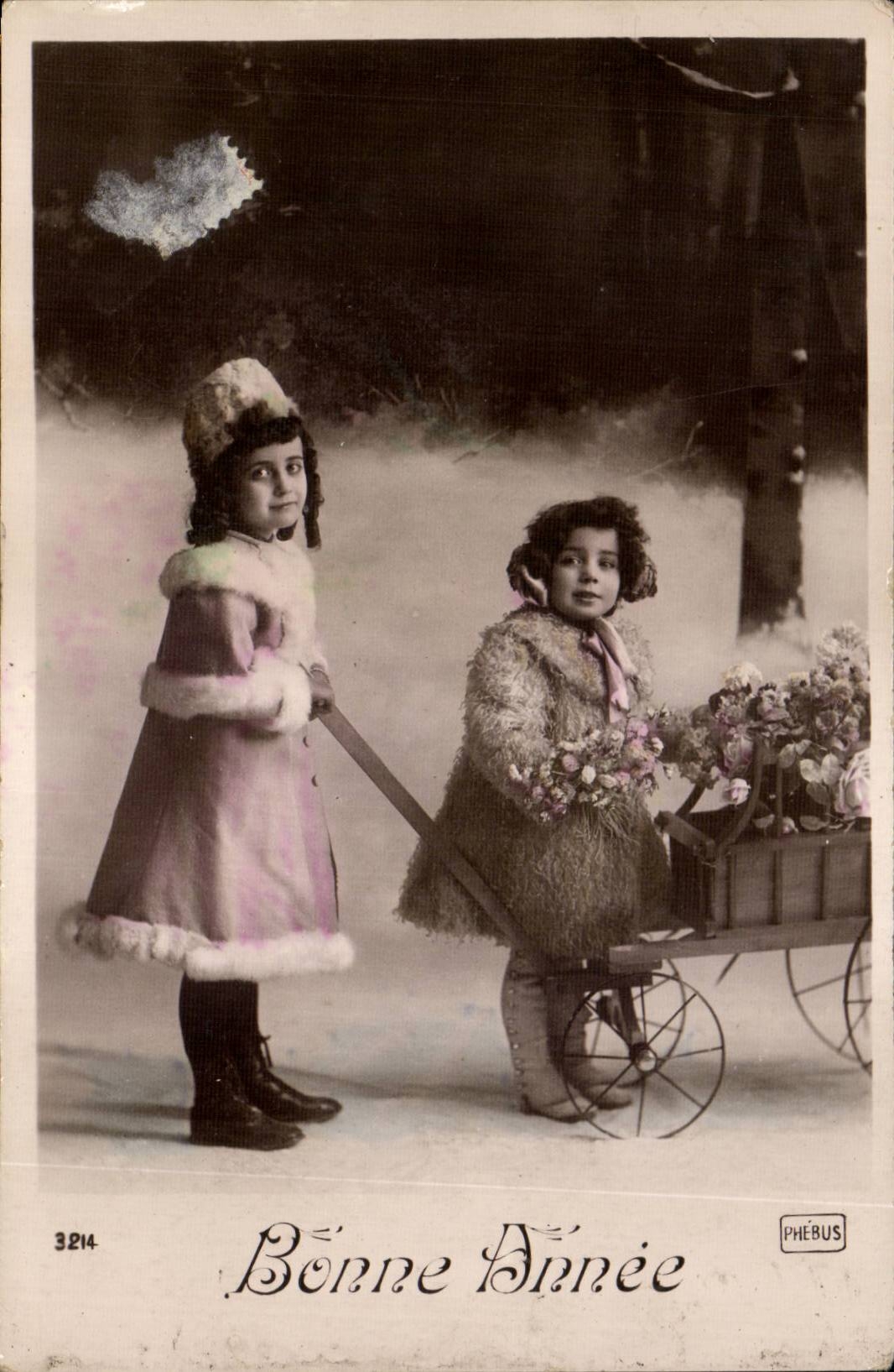 CPA Fantasy Children Happy New Year