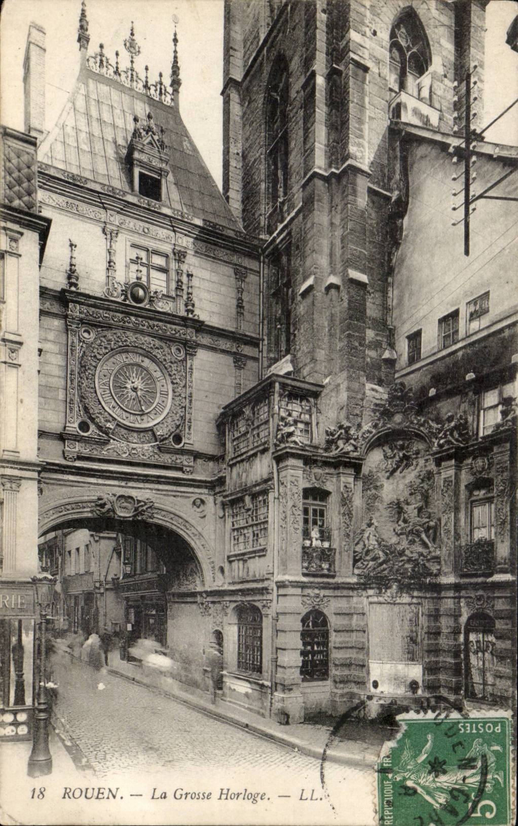 Rouen CPA the large clock