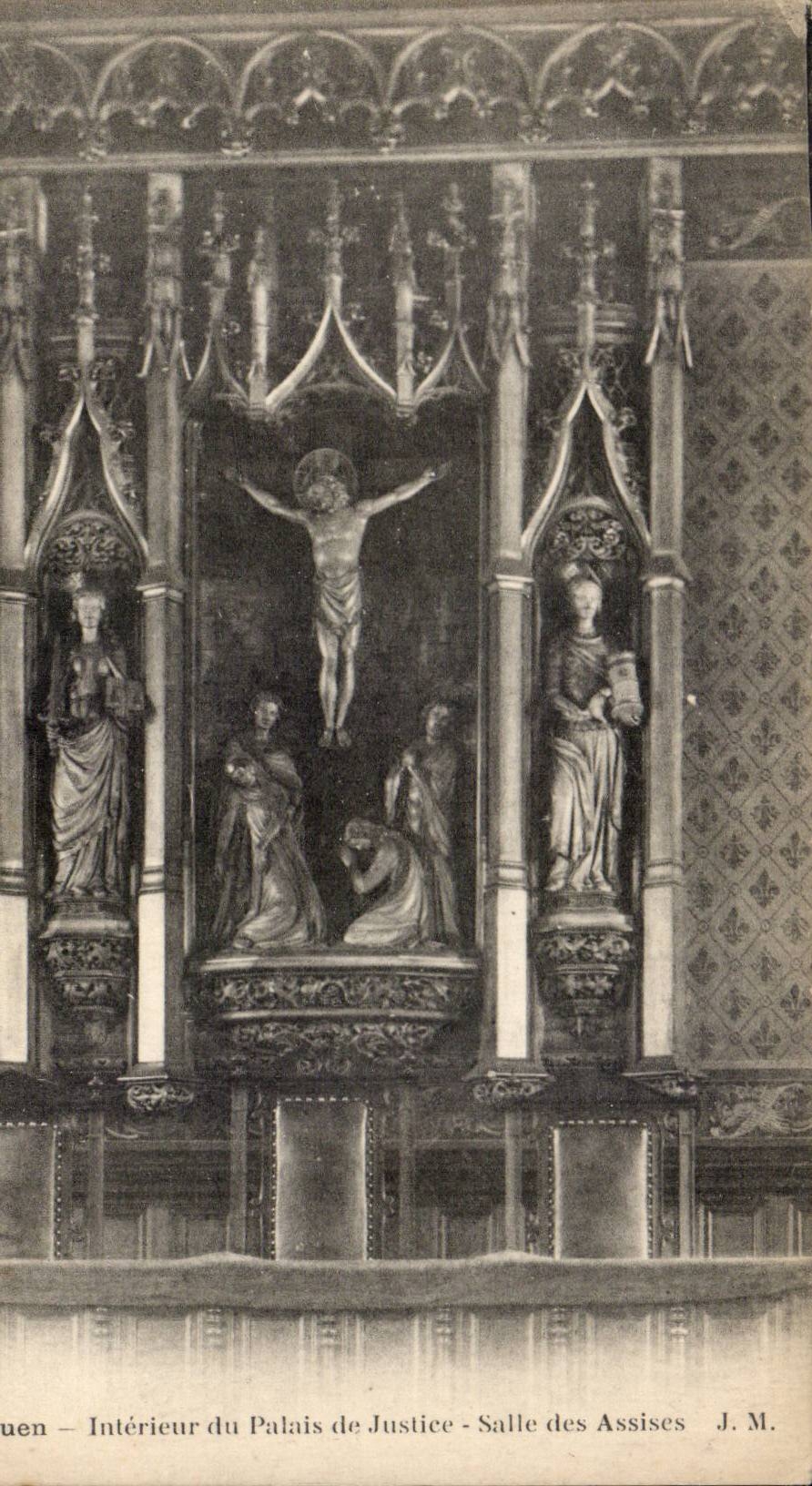 Interior Rouen CPA of the law courts Room of bases