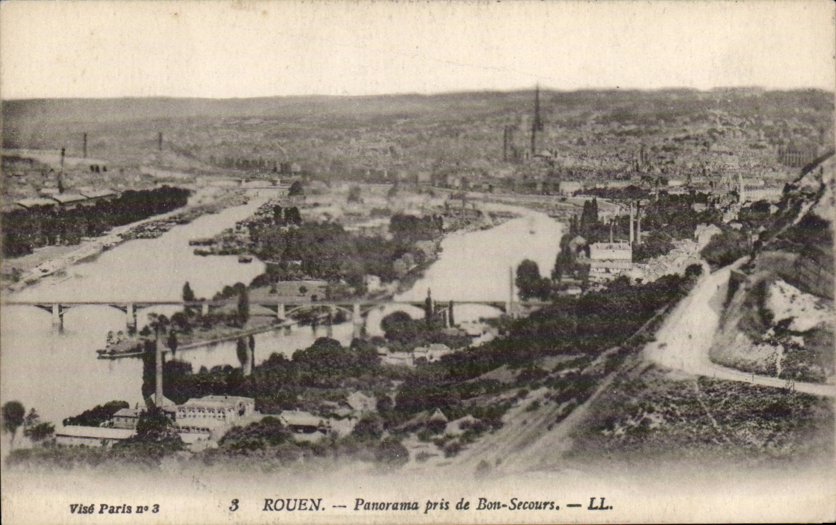 Rouen CPA Panorama taken of Good Help