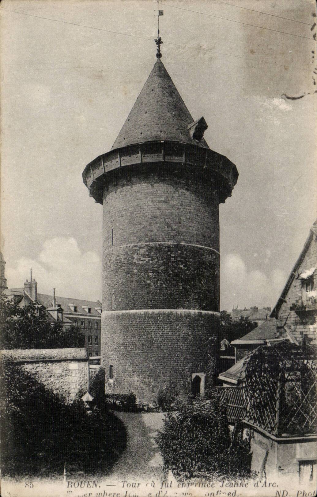 Rouen CPA Turn or was enfermee Jeanne of arc