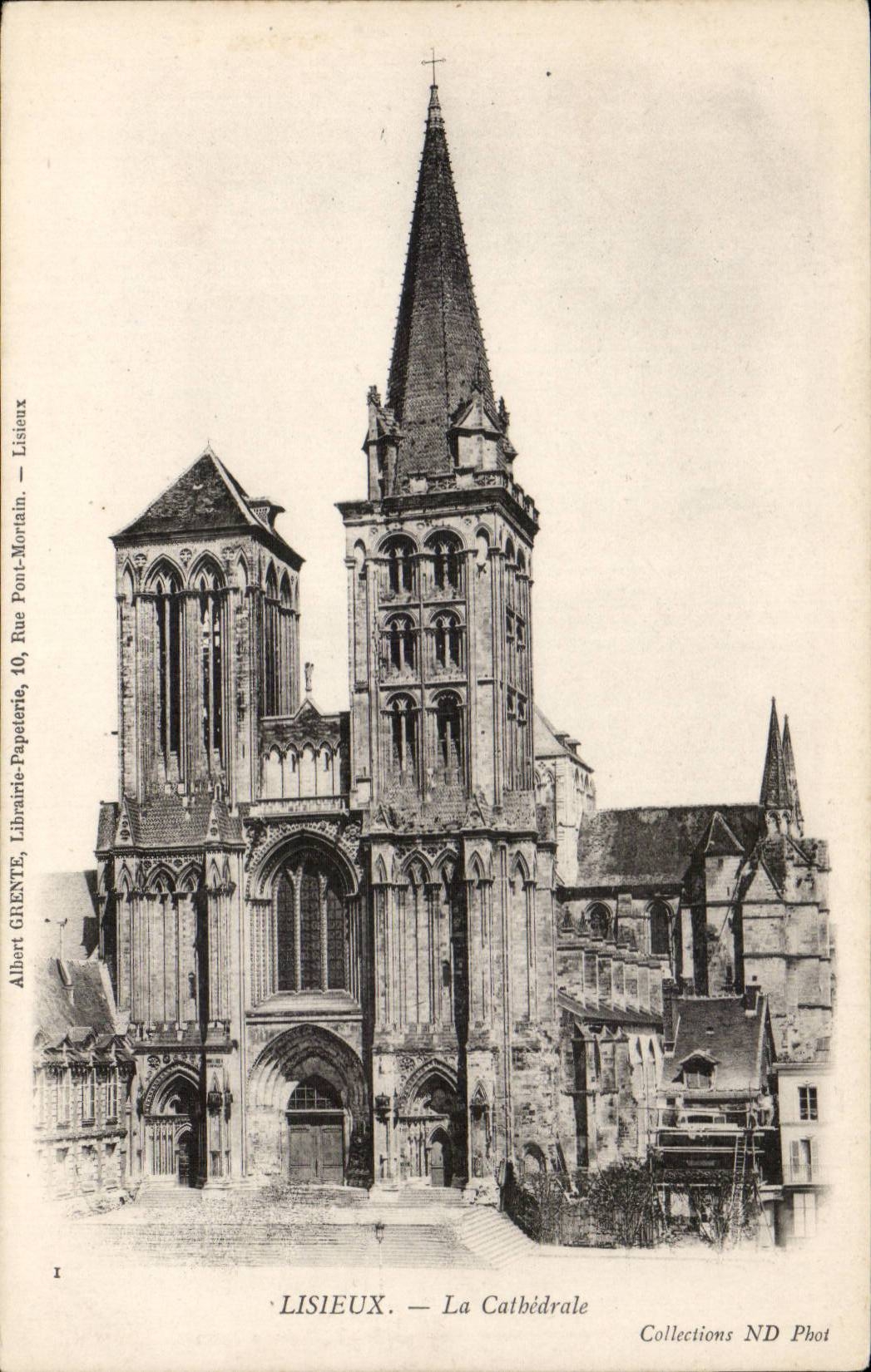 CPA Lisieux die Kathedrale
