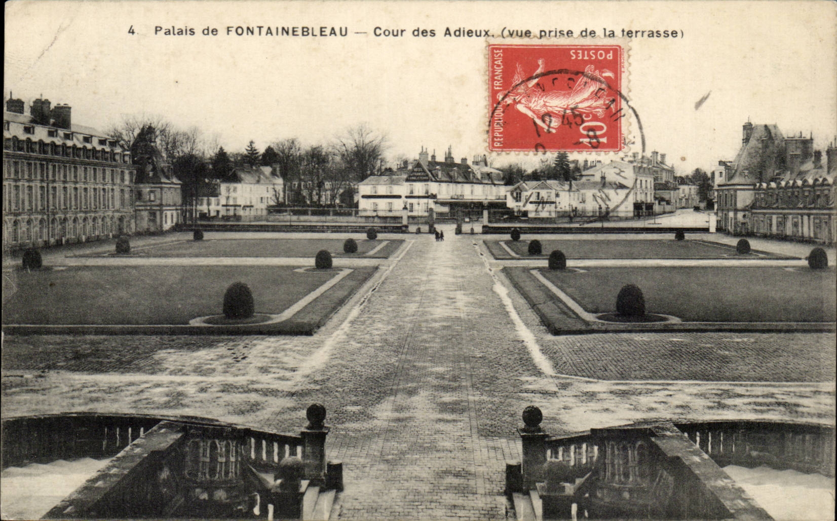 CPA Palate of Fontaineableau Court of the good-byes