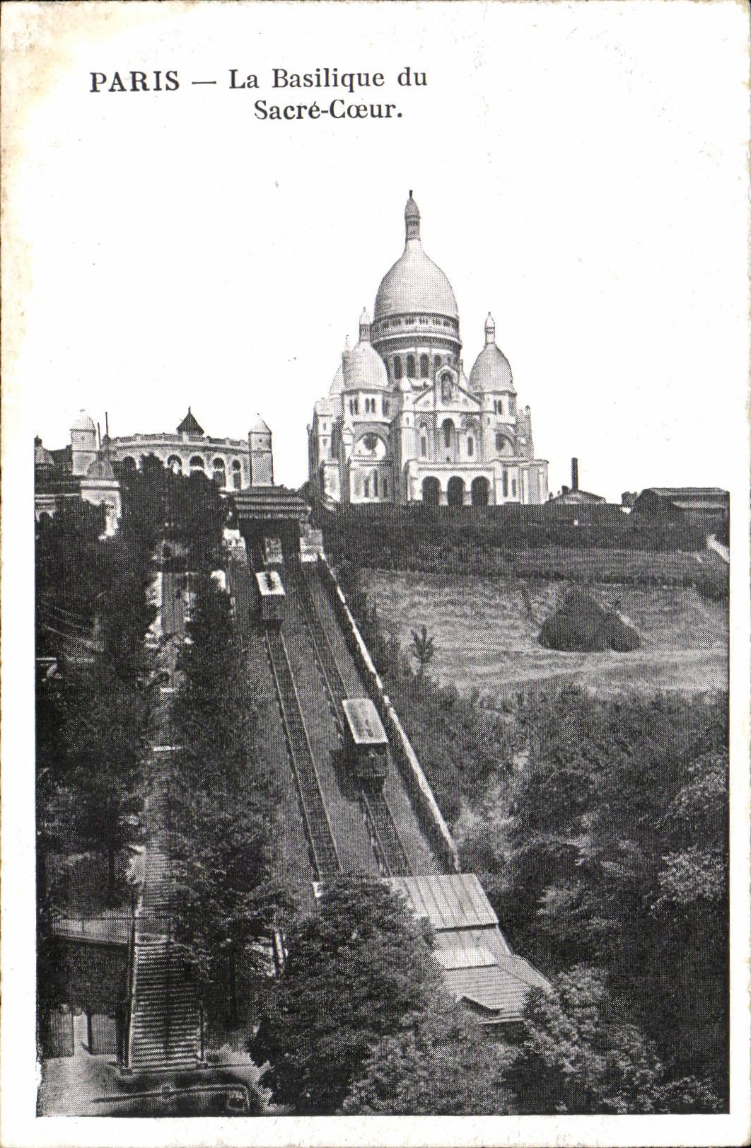 Paris CPA Basilique du Sacre Coeur de Montmartre