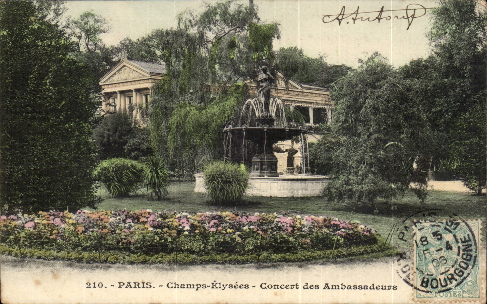 Paris CPA Champs Elysees Concert of the Ambassadors