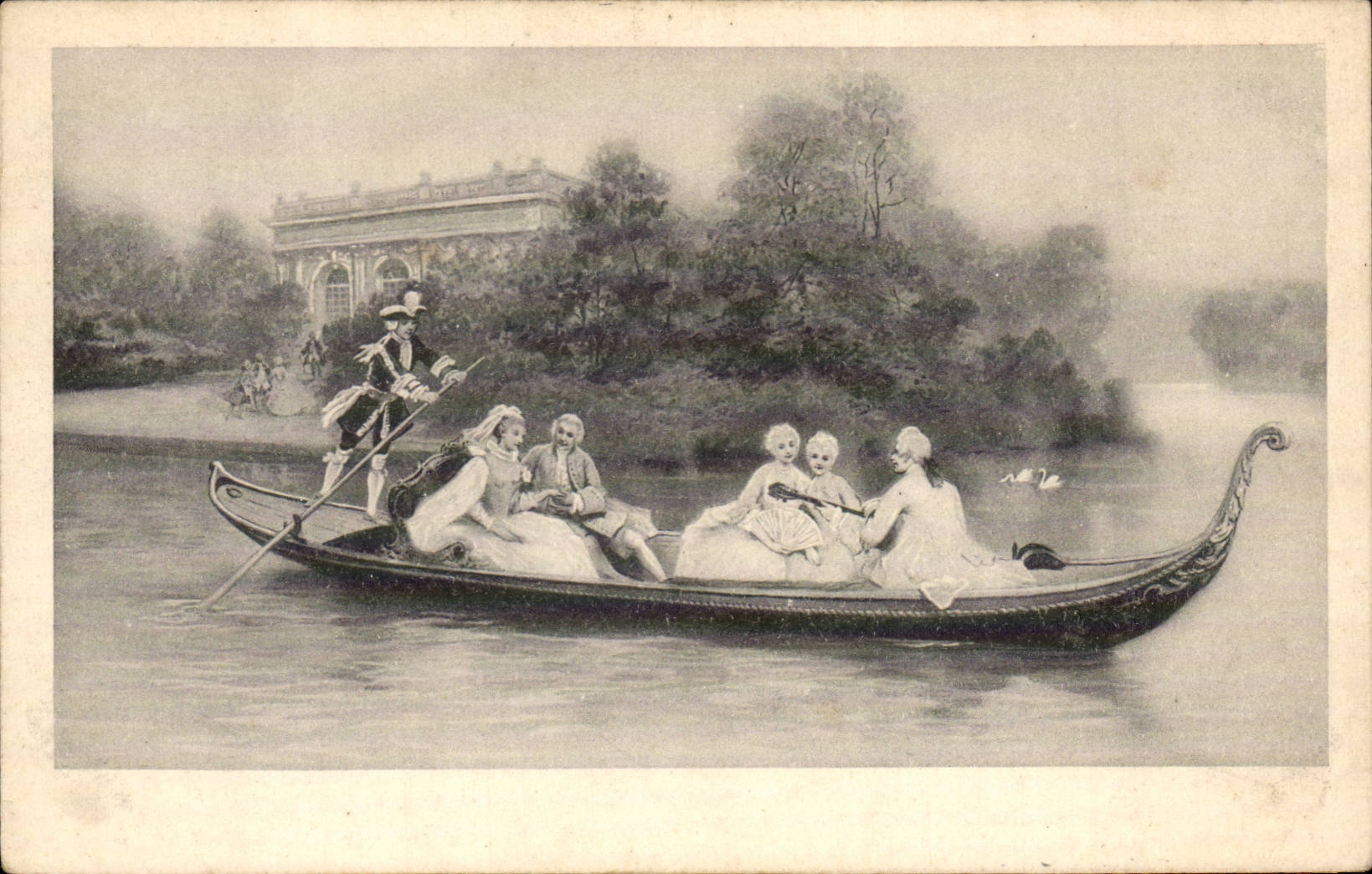 Noble CPA Fantasy in the Gondole boat