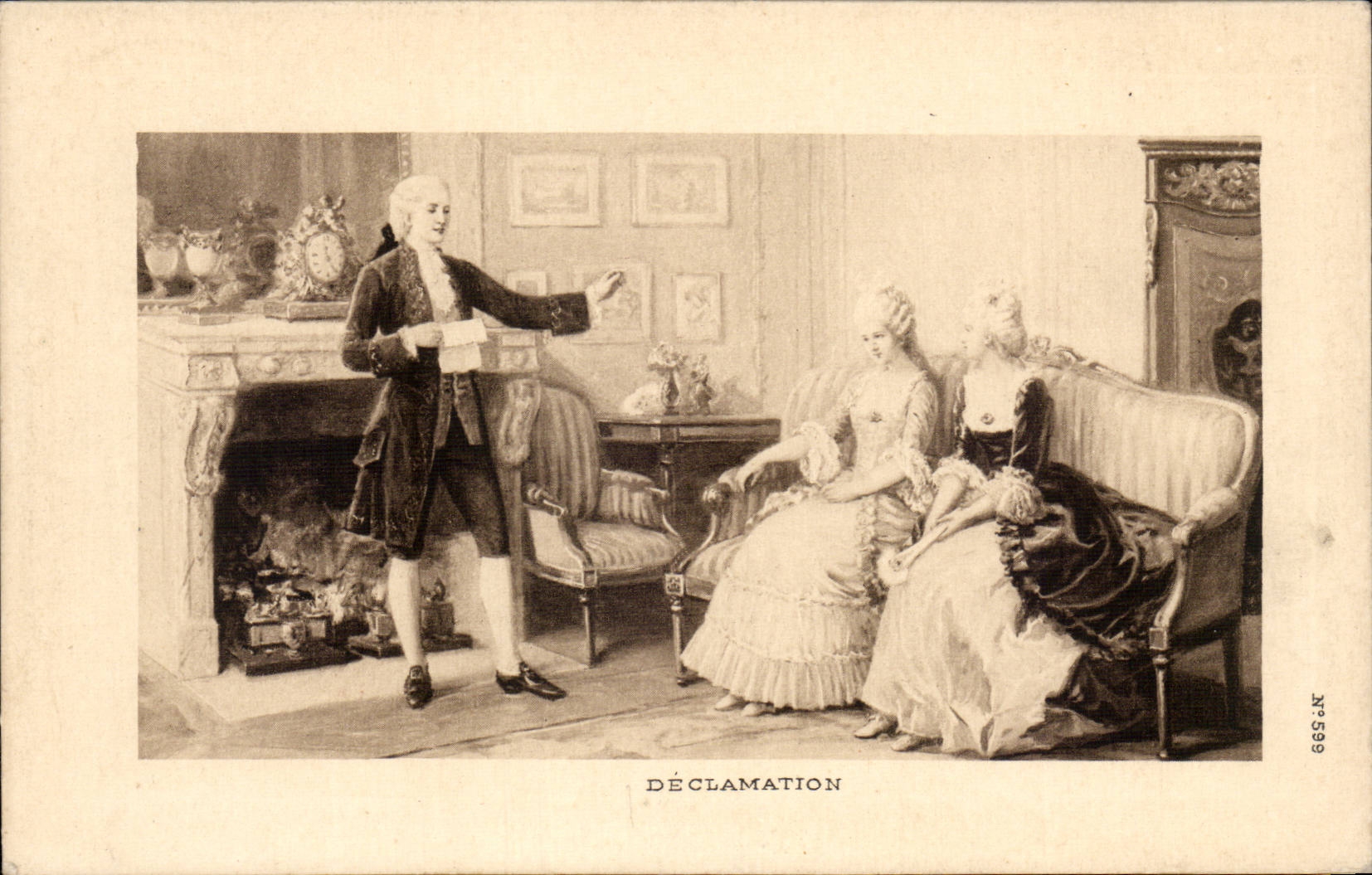 CPA Fantasy Woman Declamation