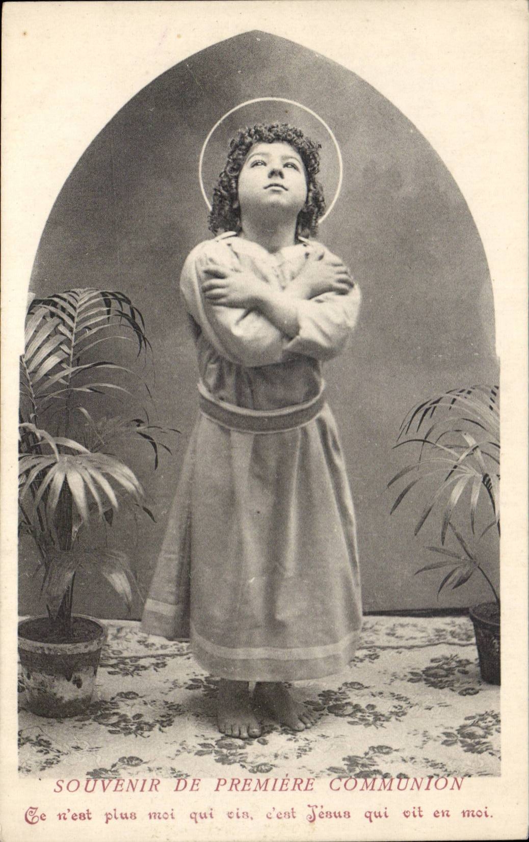 CPA Fantasy Souvenir of first communion