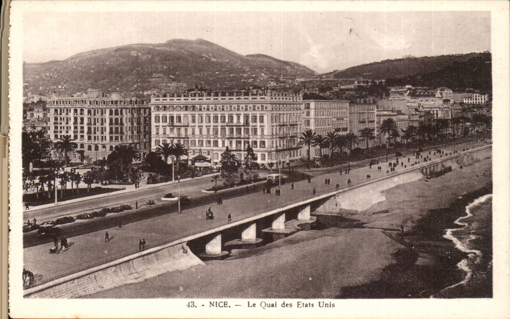 CPA Nice the quay of the United States