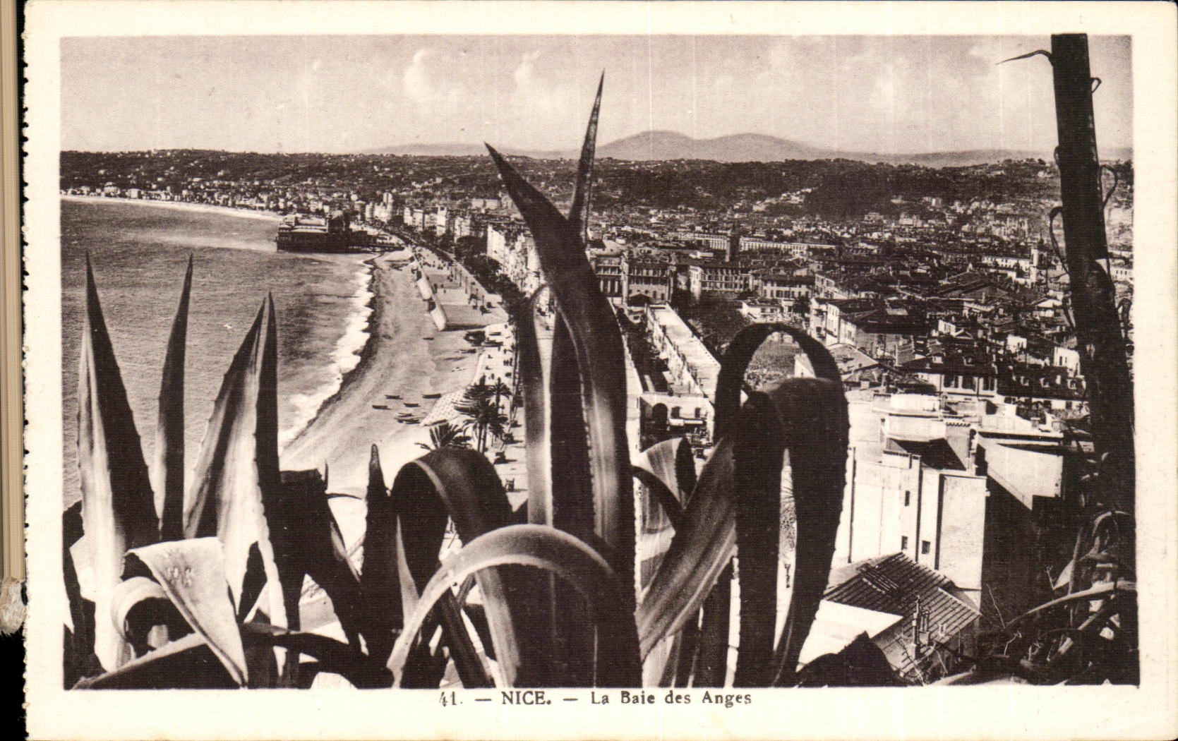 CPA Nice the bay of the angels