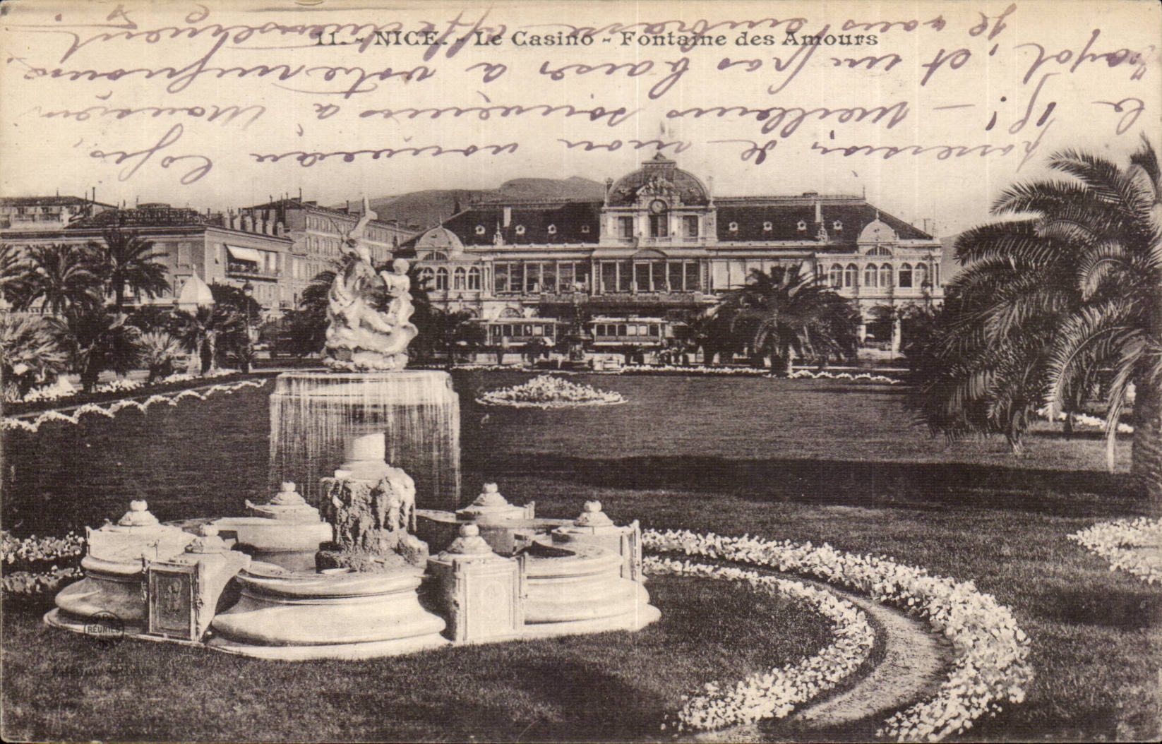 CPA Nice the casino Fountain of the loves