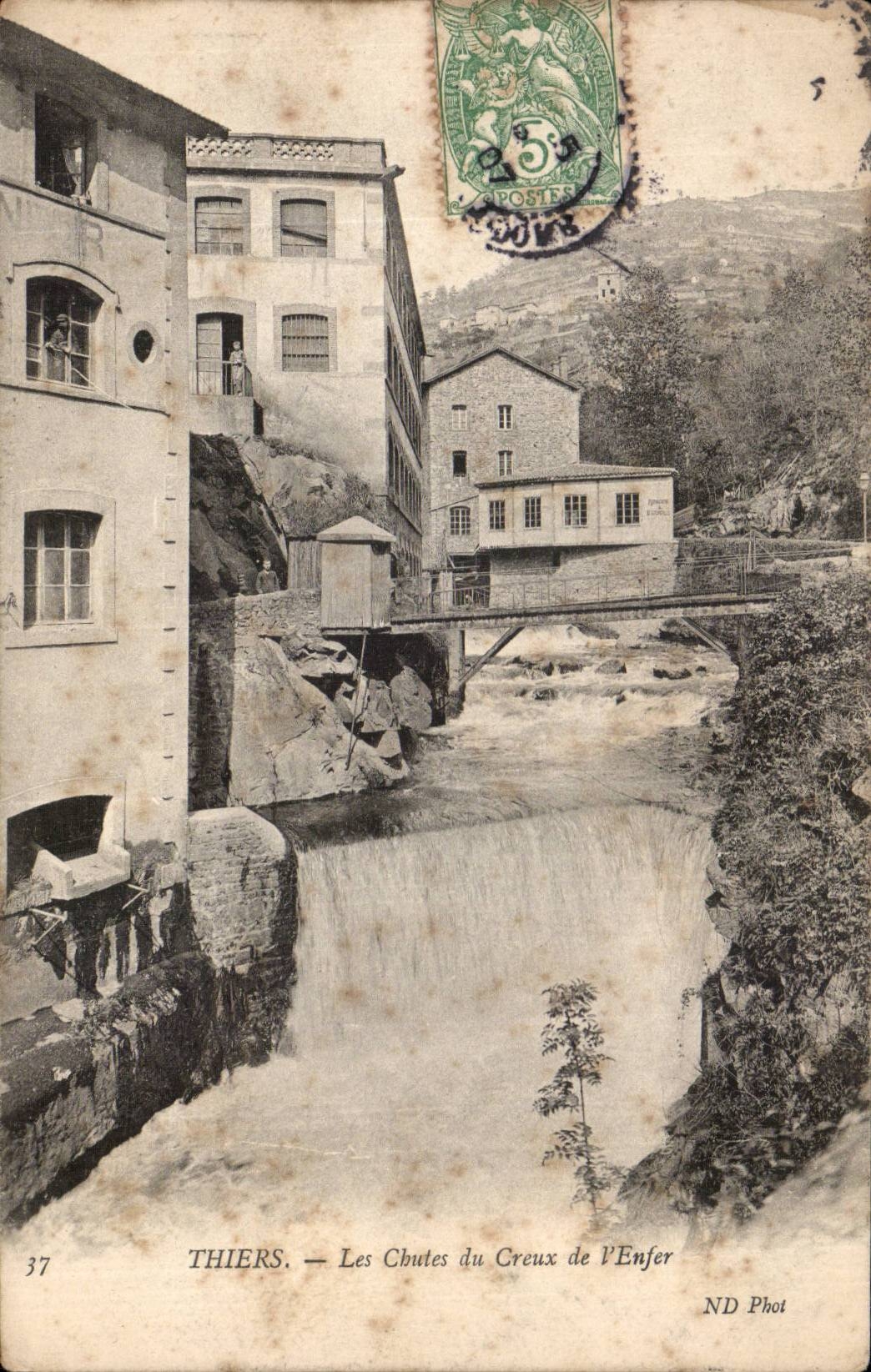 CPA Thiers falls of the hollow of the hell