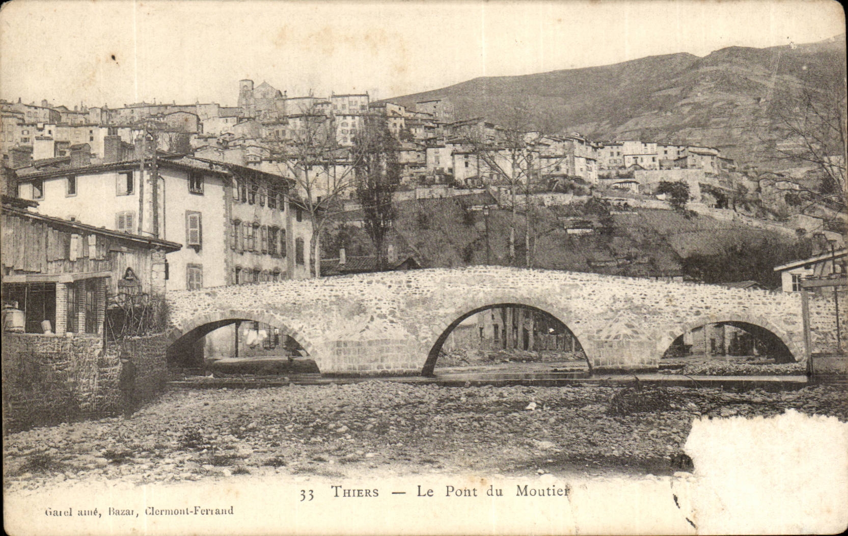 CPA Thiers the bridge of Moutiers