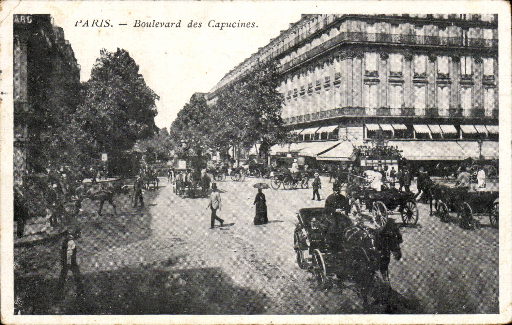 CPA Paris Boulevard des Capucines