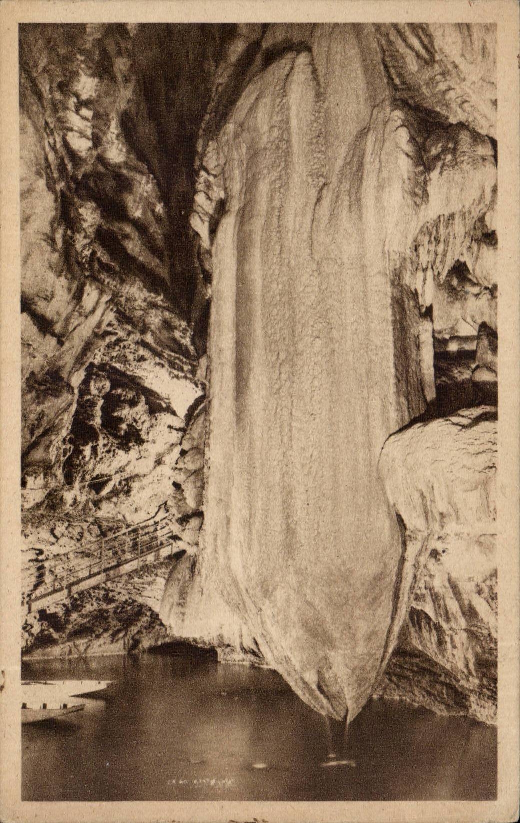 CPA Pit of Padirac large Pendeloque