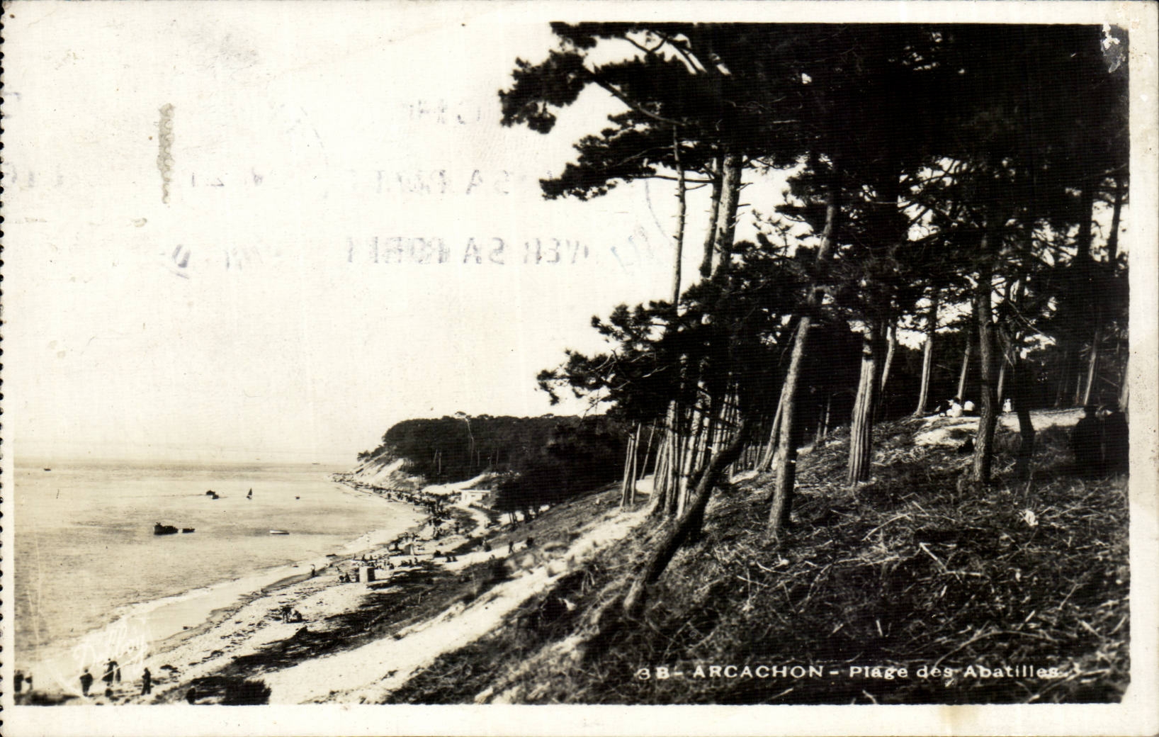 CPA Arcachon Plage des Abatilles