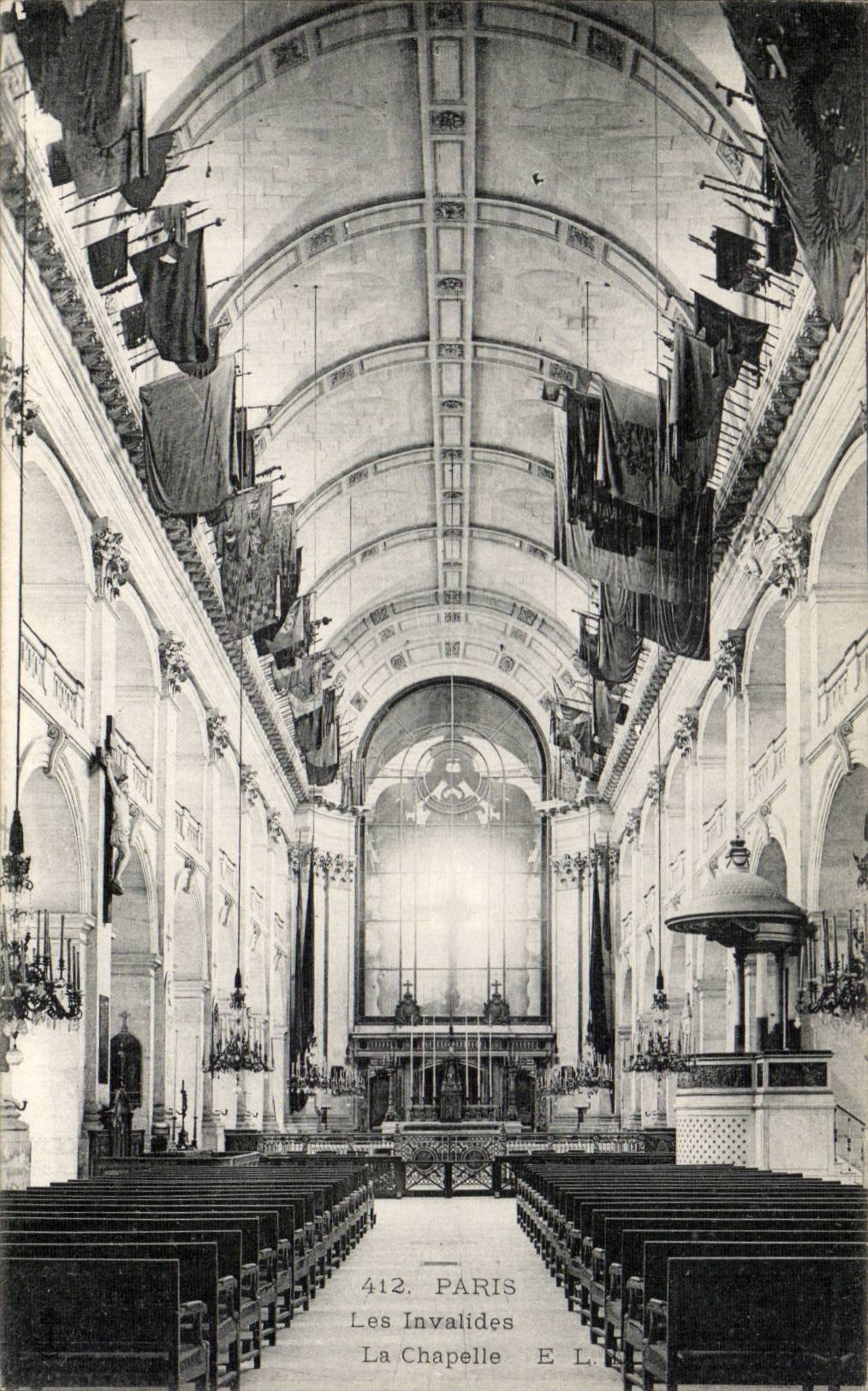 Paris CPA Invalides the vault
