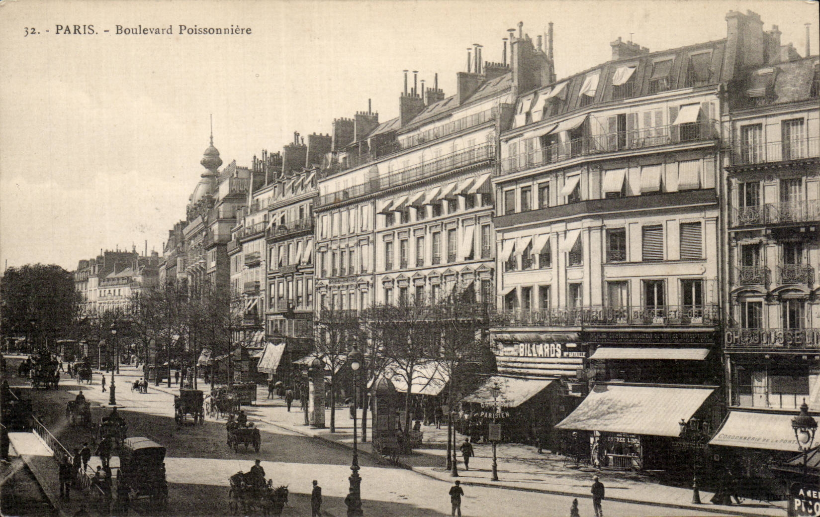 Paris CPA Boulevard Poissonniere