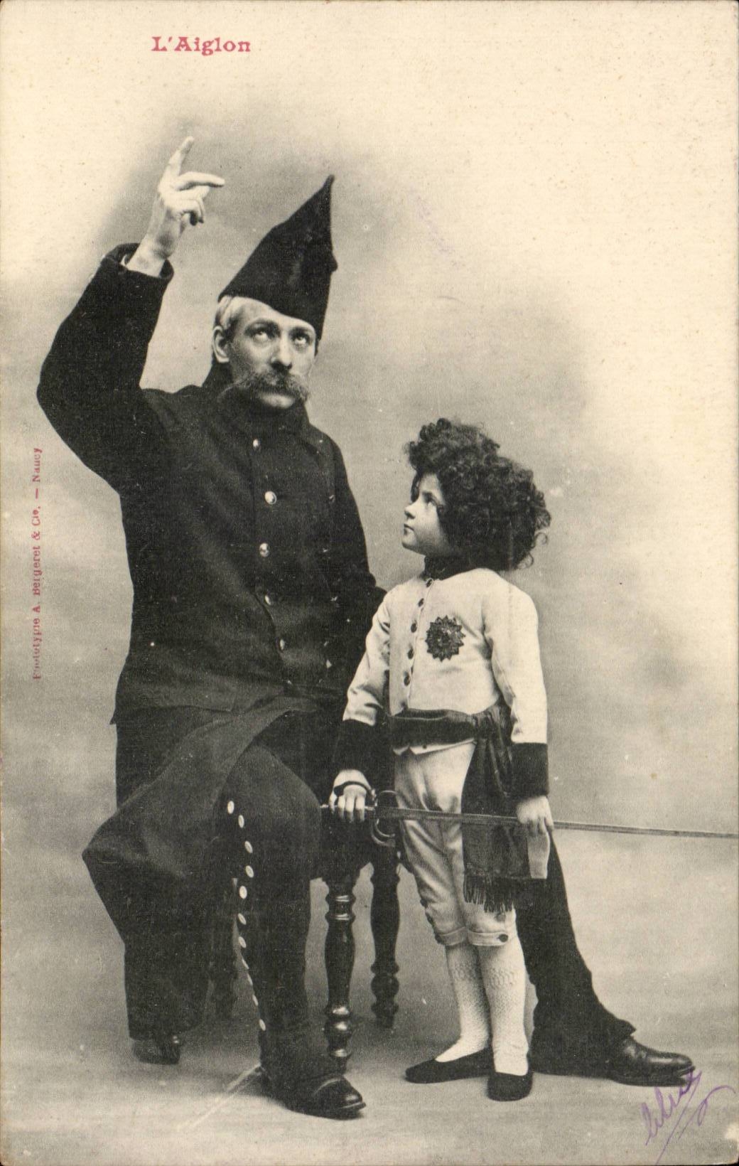 CPA Fantasy Child the Napoleon eaglet