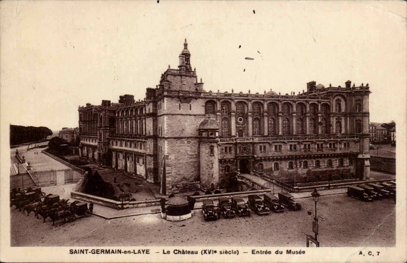 CPA Saint Germain im Bush-Hammer das Schloss