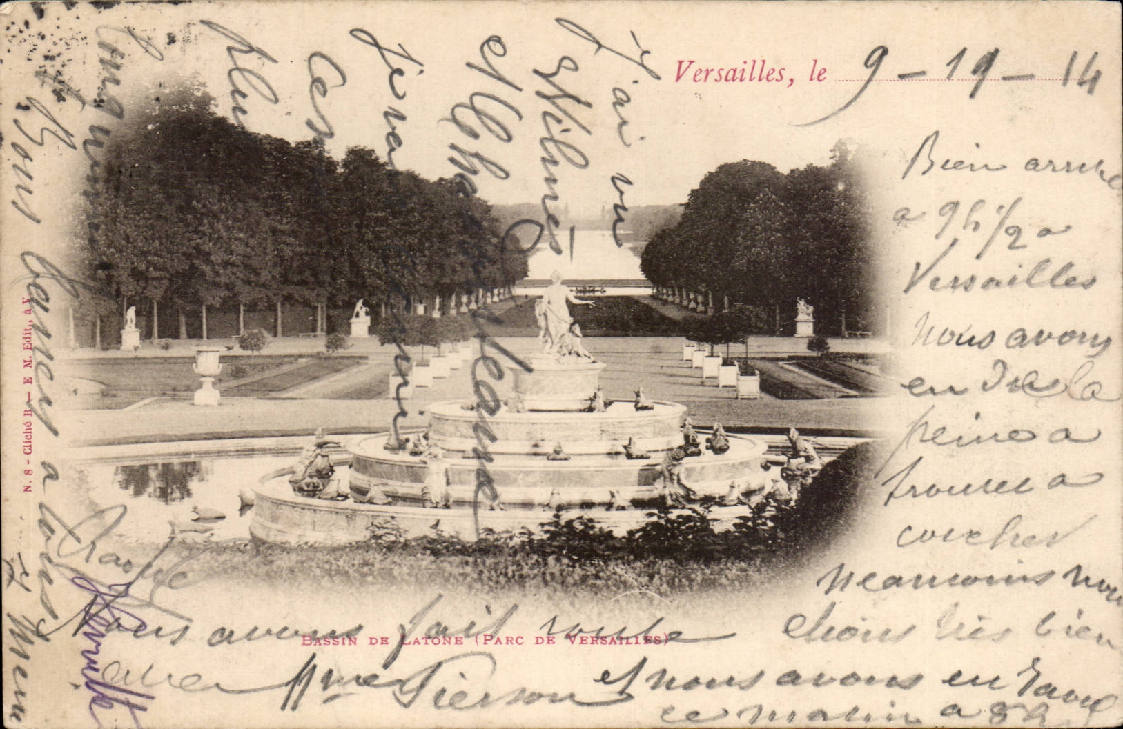 CPA Versailles Basin of latone