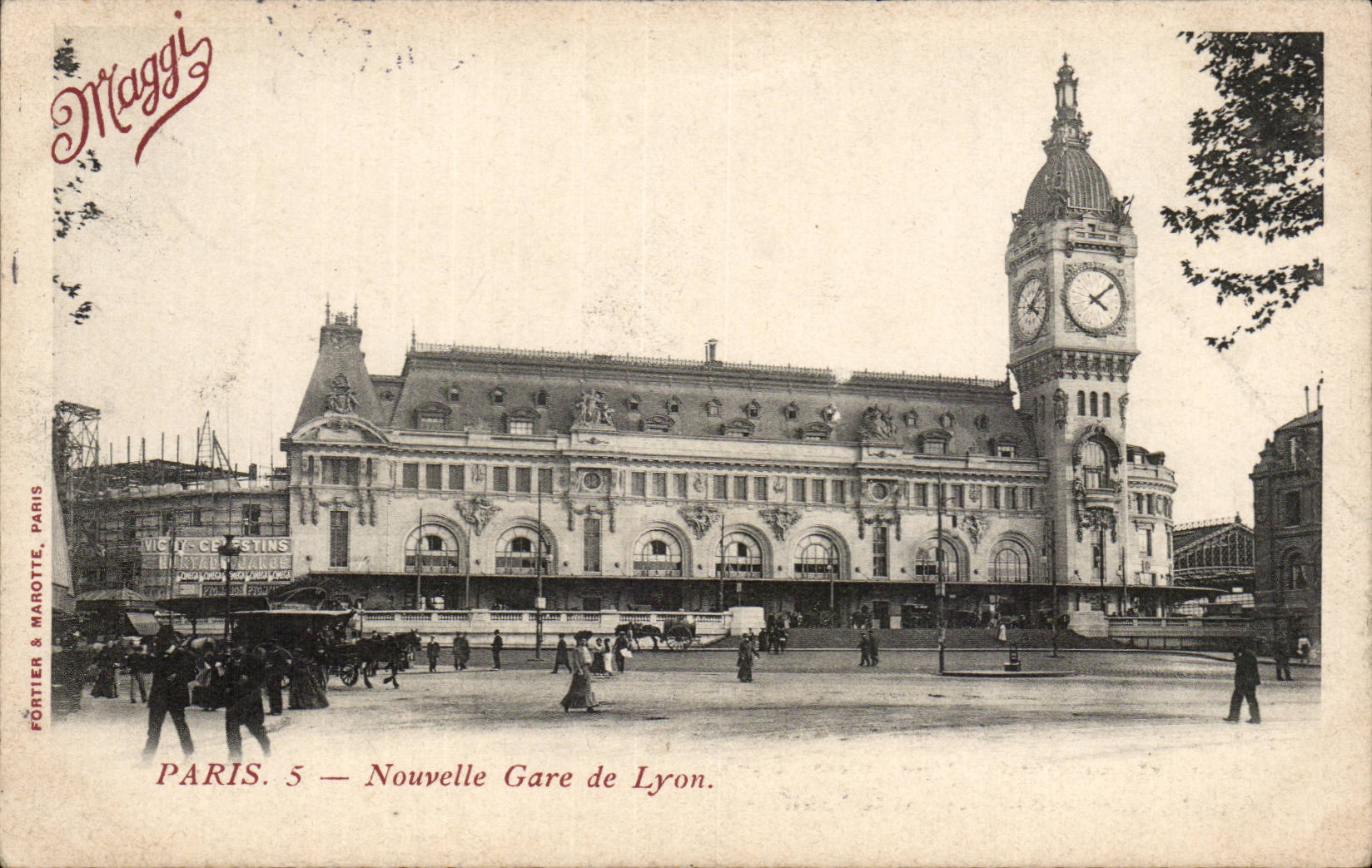 Paris CPA Nouvelle gare de Lyon La compagnie Maggi