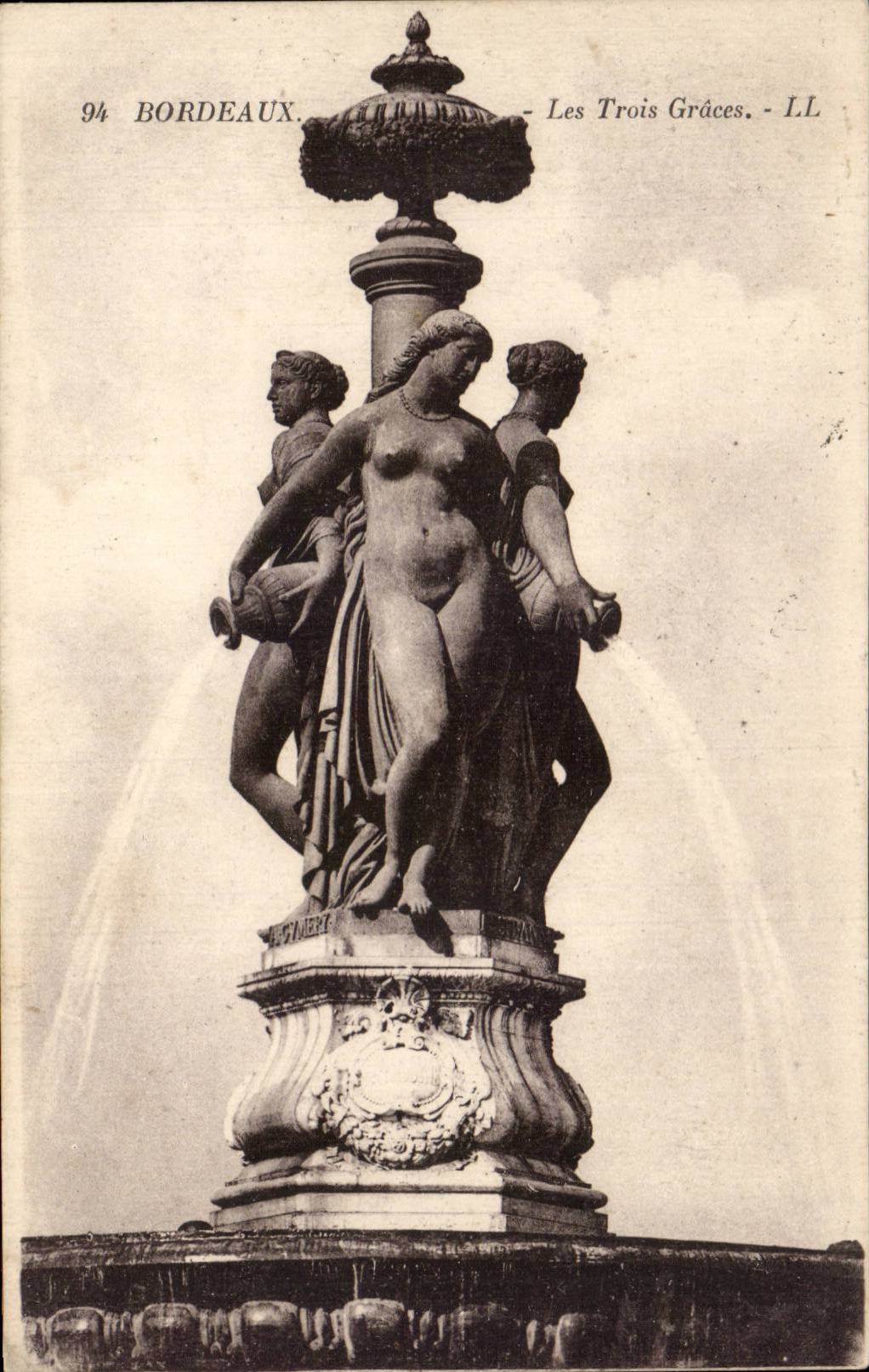 CPA Bordeaux Three Graces