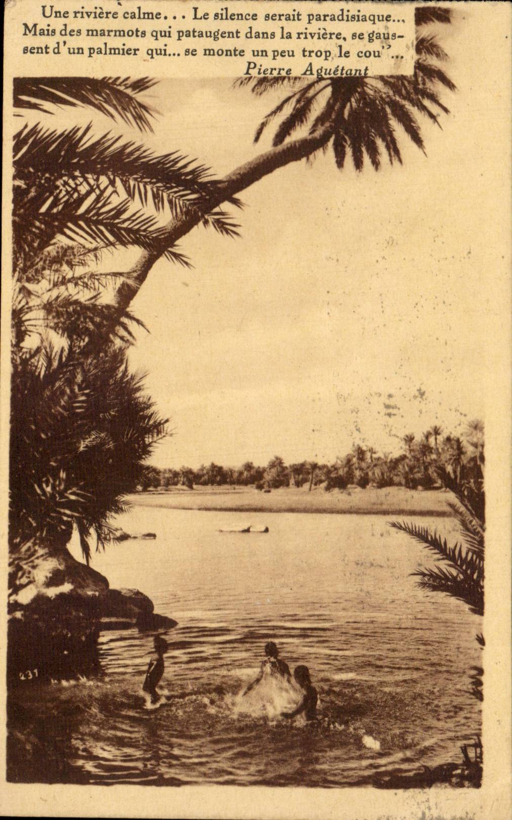 CPA Algeria Recreation of the south