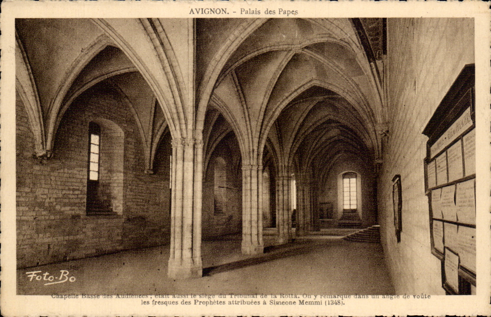 CPA Avignon Gaumen der Papste