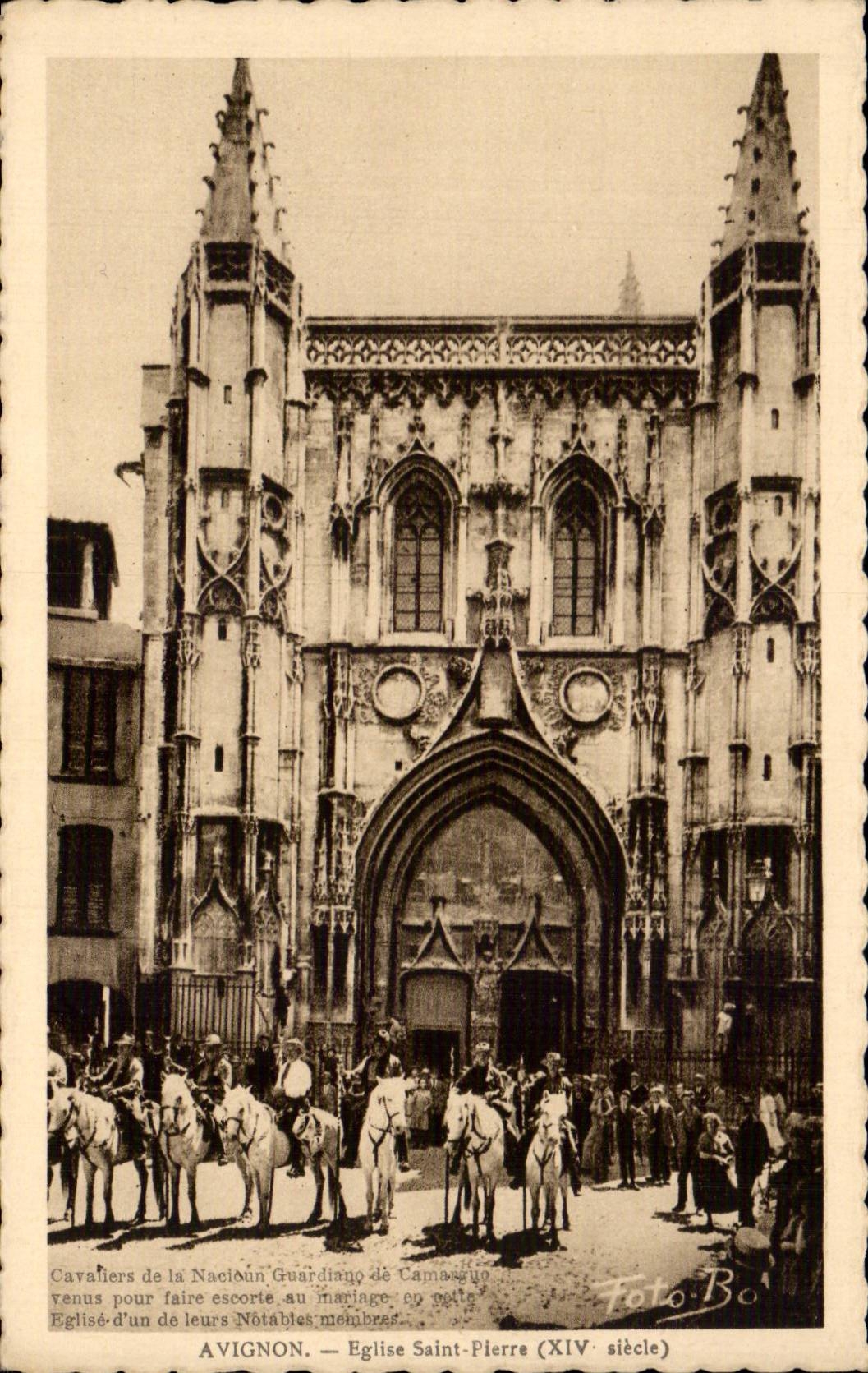 CPA Avignon Kirche-Saint Pierre